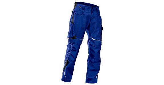 Trousers PULSSCHLAG High cornflower blue/black size 62
