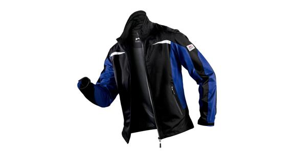 Ultrashell jacket black/blue size L