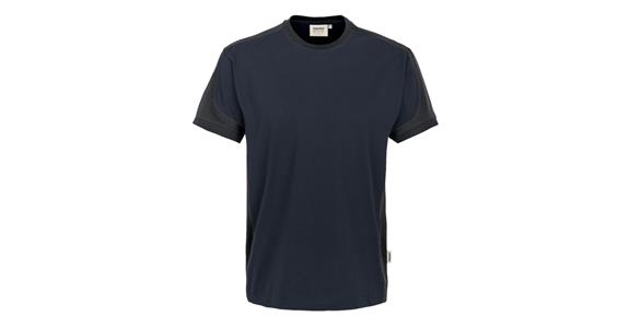 Tričko Contrast Mikralinar®, inkoust/antr., 4XL