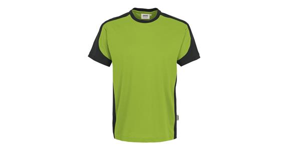 Tričko Contrast Mikralinar®, kiwi/antr., XXL