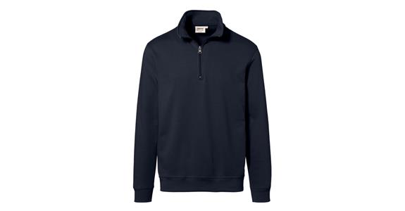 Mikina se zipem Premium, inkoustová, XL