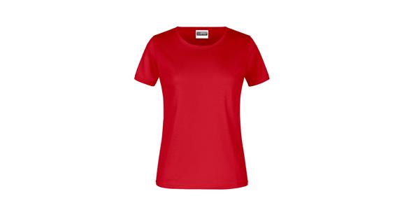 T-shirt ladies' red size M