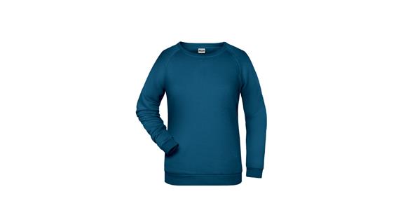 Sweatshirt ladies' petrol size XL