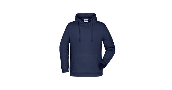 Hooded sweatshirt navy size 4XL