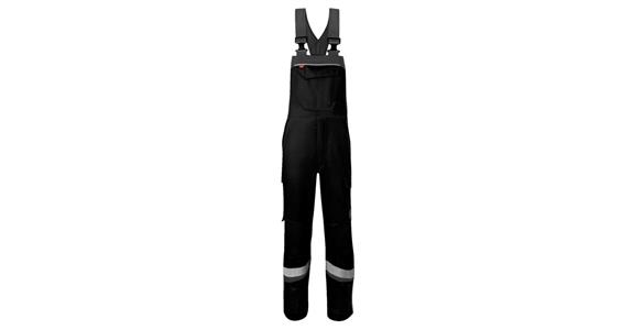Montérky 5Safety Image, třída ochrany 1, černé/šedé, 58