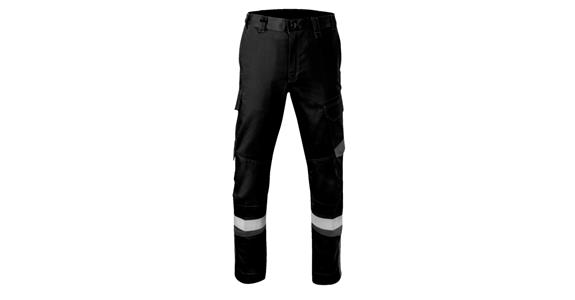 Kalhoty 5safety Image, třída ochrany 2, černé/šedé, 46