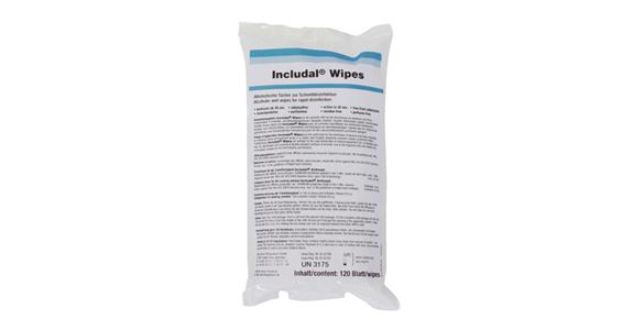 Refill pack Includal® wipes 120 cloths