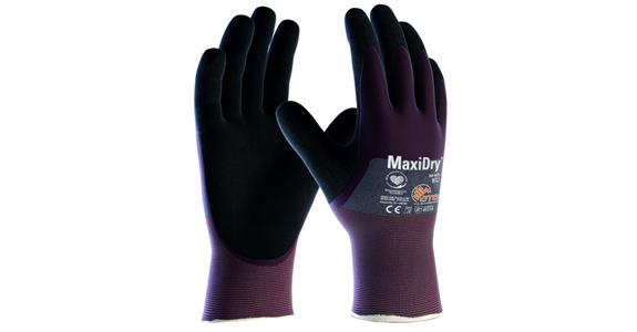 Nylonové pletené rukavice MaxiDry® 56-425, balení = 12 párů, velikost 11