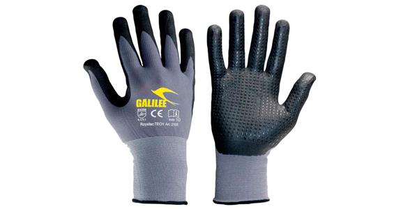 Nylon. pletené rukavice, Royaltec Tech 2108, balení = 12 párů, vel. 8