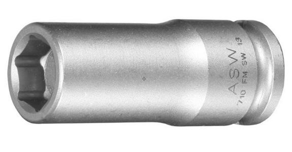 Nástavec nástrčného klíče ASW, 10 mm, pruž. mag. držák 3/8