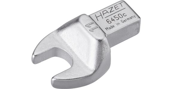 Otevřený nástrčný nástroj HAZET, 11 mm, s nástrčným čtyřhranem, 9x12 mm