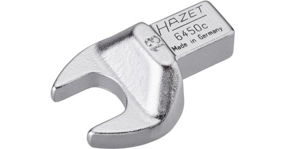 Otevřený nástrčný nástroj HAZET, 18 mm, s nástrčným čtyřhranem, 14x18 mm