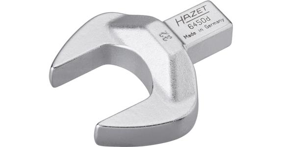 Otevřený nástrčný nástroj HAZET, 32 mm, s nástrčným čtyřhranem, 14x18 mm