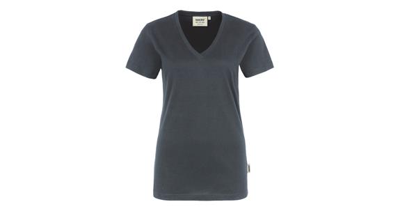 Dámské tričko V Classic antracit 2XL