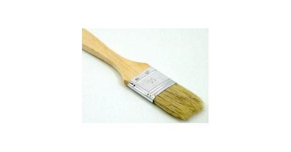 Paint brush flat China bristle size W=2 inch