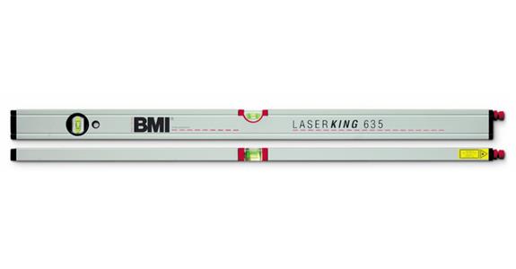 Laser-Wasserwaage Laserking 40 cm, mit Lasermodul 635, aus POM