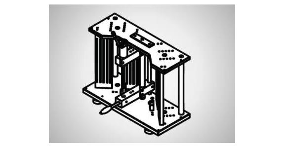 Meßständer mit Nutenplatten 2P H400h250