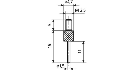 Stiftnesseinsätze 30,00mm