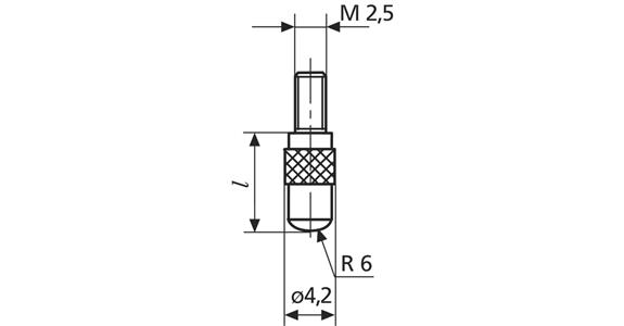 Verlängerungseinsatz 902 Länge 25 mm