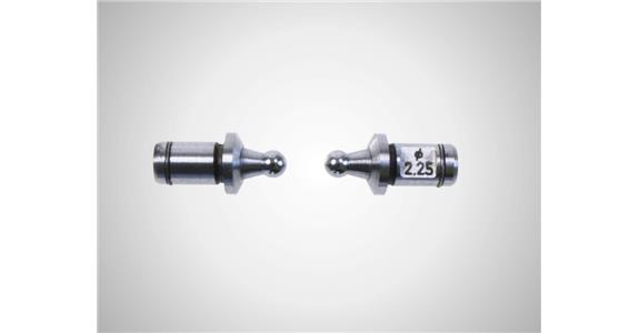 Kugelmesseinsatz aus Hartmetall 844 Tk, Kugel-Ø 2,438 mm