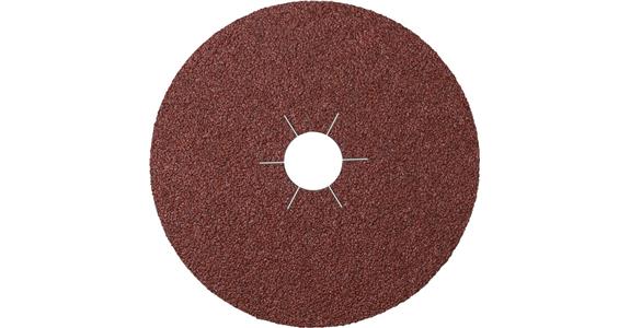Sanding fibre disc, CS 561, grain 240, 125x22 mm
