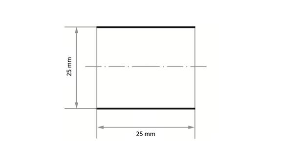 Sanding belts cylindrical SBZY 02525 SC 40