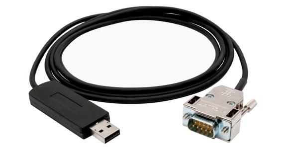 Propojovací kabel TESA, RS232 (Sub D) s konektorem USB