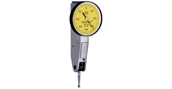 Páčkový úchylkoměr TESATAST, průměr 28 mm, měřicí rozsah 0,8 mm, 0,01 mm
