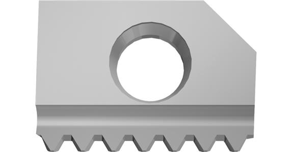 HM-Gewindefräsplatte K10 60° P1,0mm