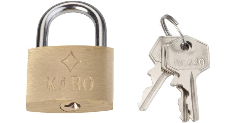 1001202393 lock 160-08A with 2 keys for tool cabinet 111 L