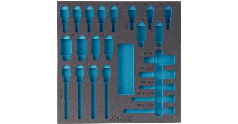 1001208593 Soft foam insert 2C empty 163-119L