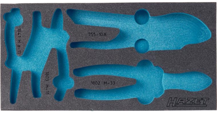 1001208597 Soft foam insert 2C Empty 163-121L