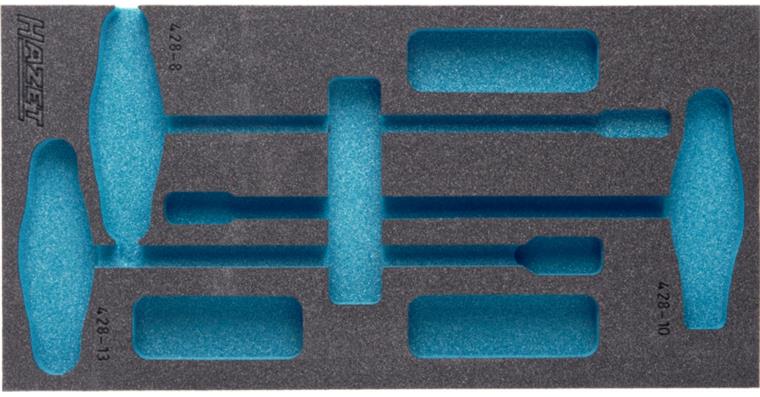 1001208599 Soft foam insert 2C empty 163-122L