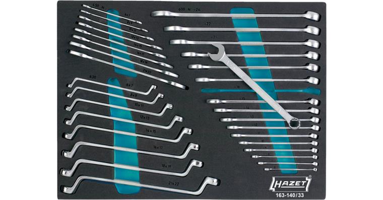 1001208609 wrench set 33-piece hexagon socket set