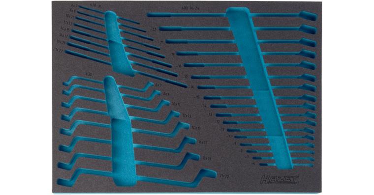 1001208610 Soft foam insert 2C empty 163-140L