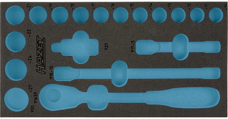 1001208801 Soft foam insert 2K Empty 163-191L
