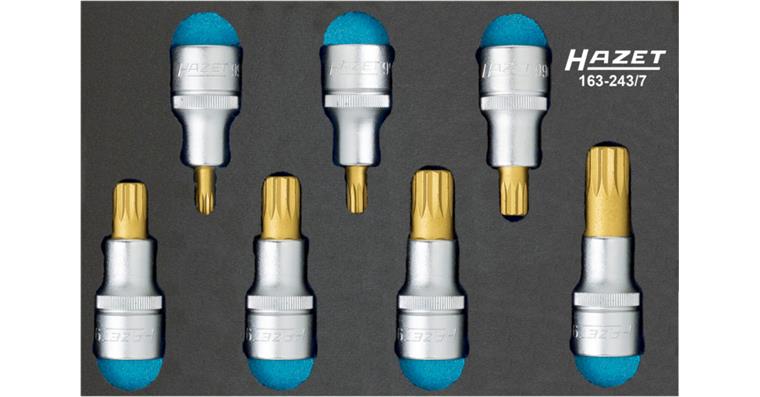1001209318 Screwdriver socket set 7-piece set