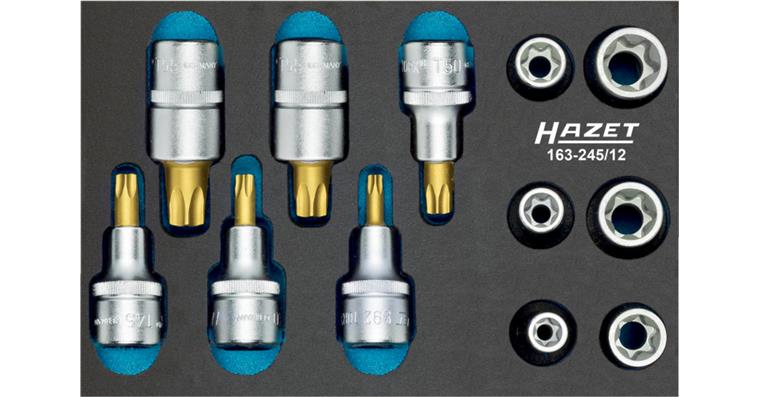 1001209319 tool set 12-piece 1/2 inch external TX internal TX E10-E20 T30-T60
