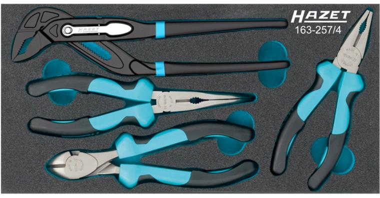 1001210138 Pliers set 4-piece 163-257/4