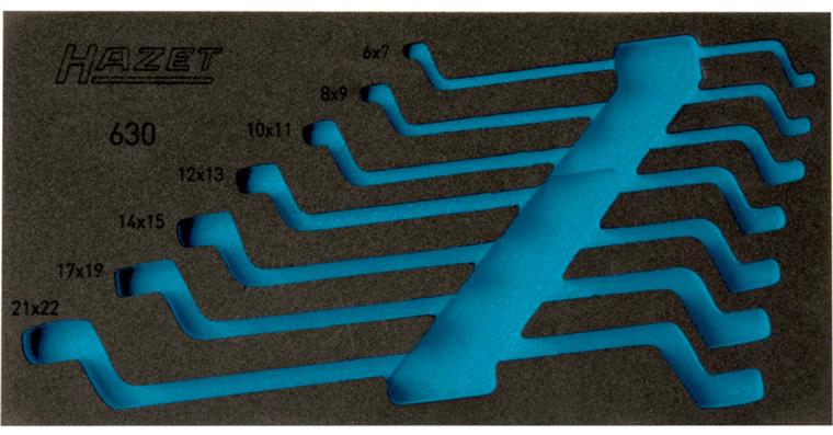 1001210143 Soft foam insert 2C empty 163-296L