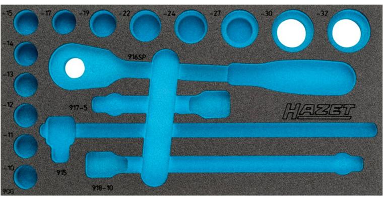 1001210497 Soft foam insert 2C empty 163-358L
