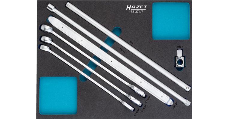 1001210514 tool set 7-piece external double hexagon 1/2 inch 3/4 inch