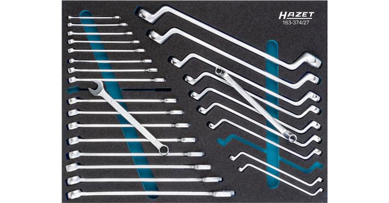 1001210520 wrench set 27-piece external double hexagon