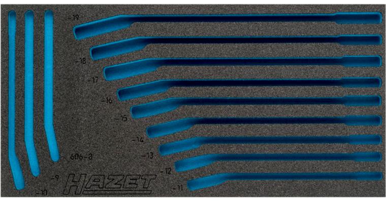 1001210540 Soft foam insert 2K Empty 163-385L