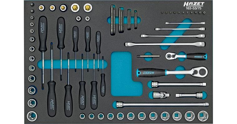 1059752101 socket wrench set TX double ring wrench socket wrench set 75 pieces