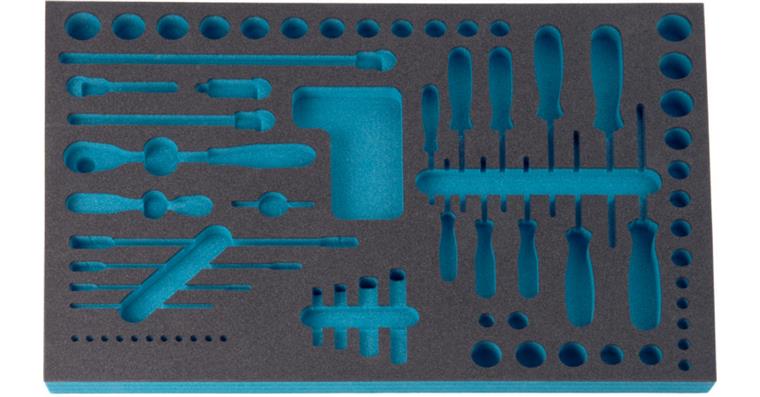 1001207422 Soft foam insert 2K Empty 163-53L