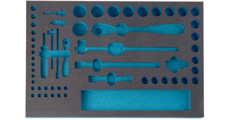 1001207430 Soft foam insert 2C empty 163-57L