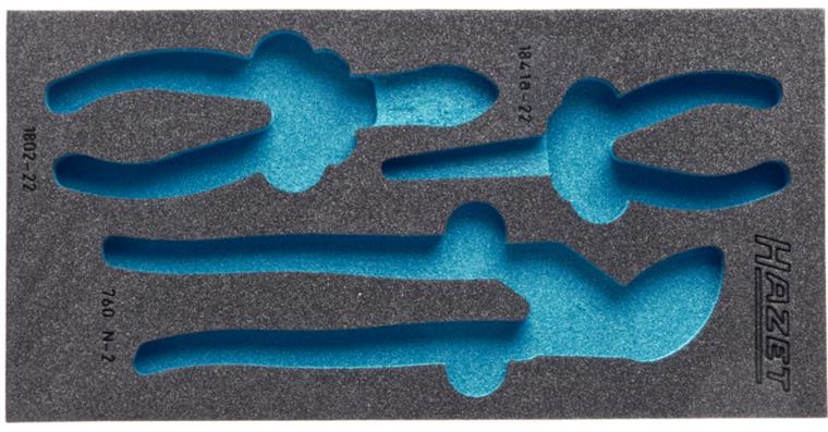 1001208440 Soft foam insert 2C empty 163-96L