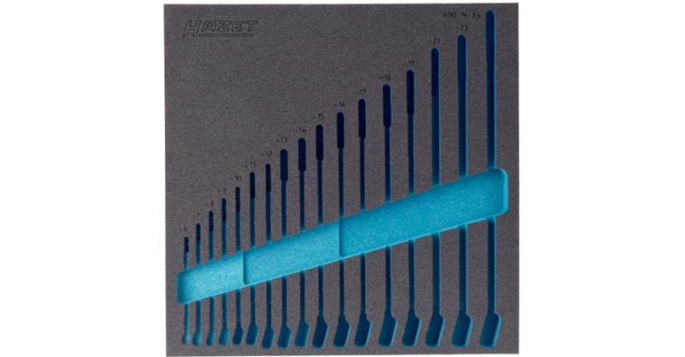 1001208442 Soft foam insert 2C empty 163-98L