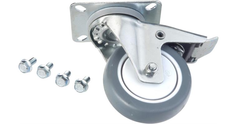 1001208445 Lenkrolle mit Feststeller 100 mm für Werkstattwagen Assistent 177